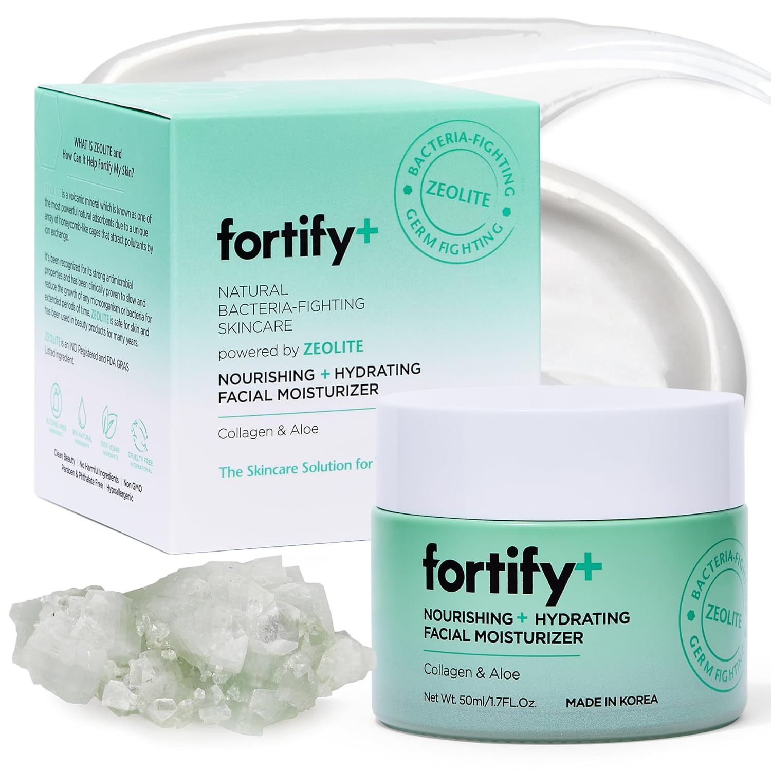 9-in-1 Anti-Aging Facial Moisturizer with Collagen, Hyaluronic Acid & Aloe – Korean Skin Care for Hydrating & Nourishing, Derm-Tested – Fragrance & Alcohol-Free – 50ML/1.7Fl.Oz 9-in-1 Anti-Aging Facial Moisturizer with Collagen, Hyaluronic Acid & Aloe – Korean Skin Care for Hydrating & Nourishing, Derm-Tested – Fragrance & Alcohol-Free – 50ML/1.7Fl.Oz