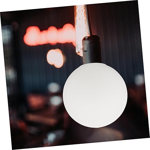 Miniatura 7 de SHERCHPRY Accesorios de iluminación para decoración al aire libre, globos de repuesto con apertura sin cuello, ópalo esmerilado, pantallas de vidrio