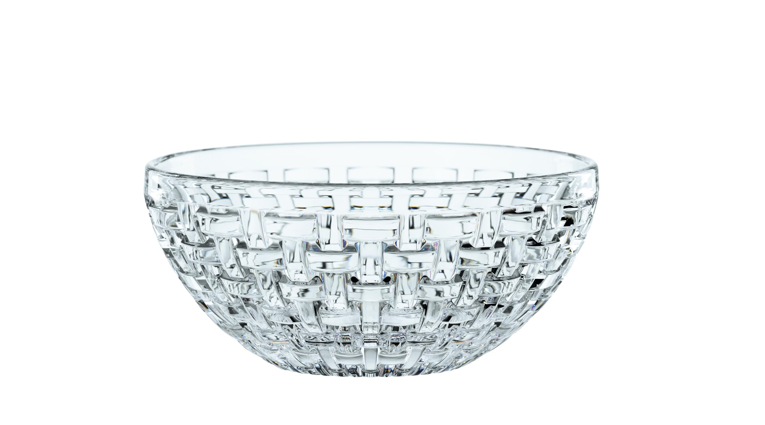 Nachtmann 2-częściowy zestaw misek, szklane miski, szkło kryształowe, 18 cm, Bossa Nova, 103292