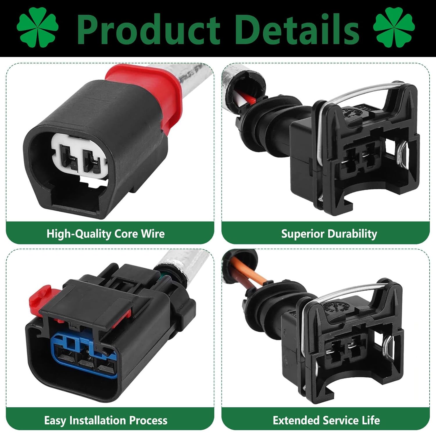 5148105AH Knock Oil Pressure Temperature Sensor Wiring Compatible with Jeep Dodge Chrysler Ram (2011-2016),Temp Sensor Wiring Replacement for 05148105AH 5148105AH