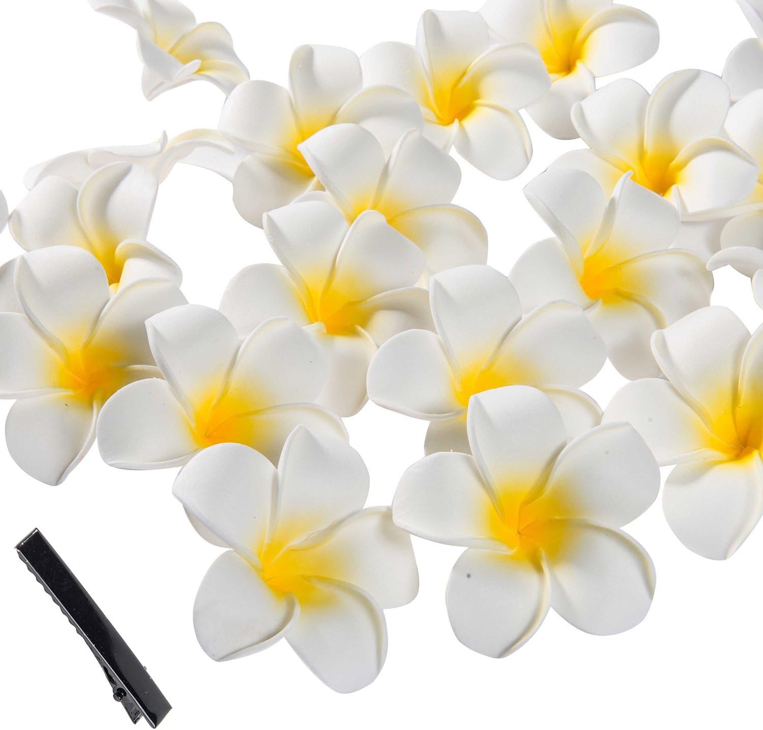 Artificial Plumeria Flower 3.5 inch for DIY Work Home