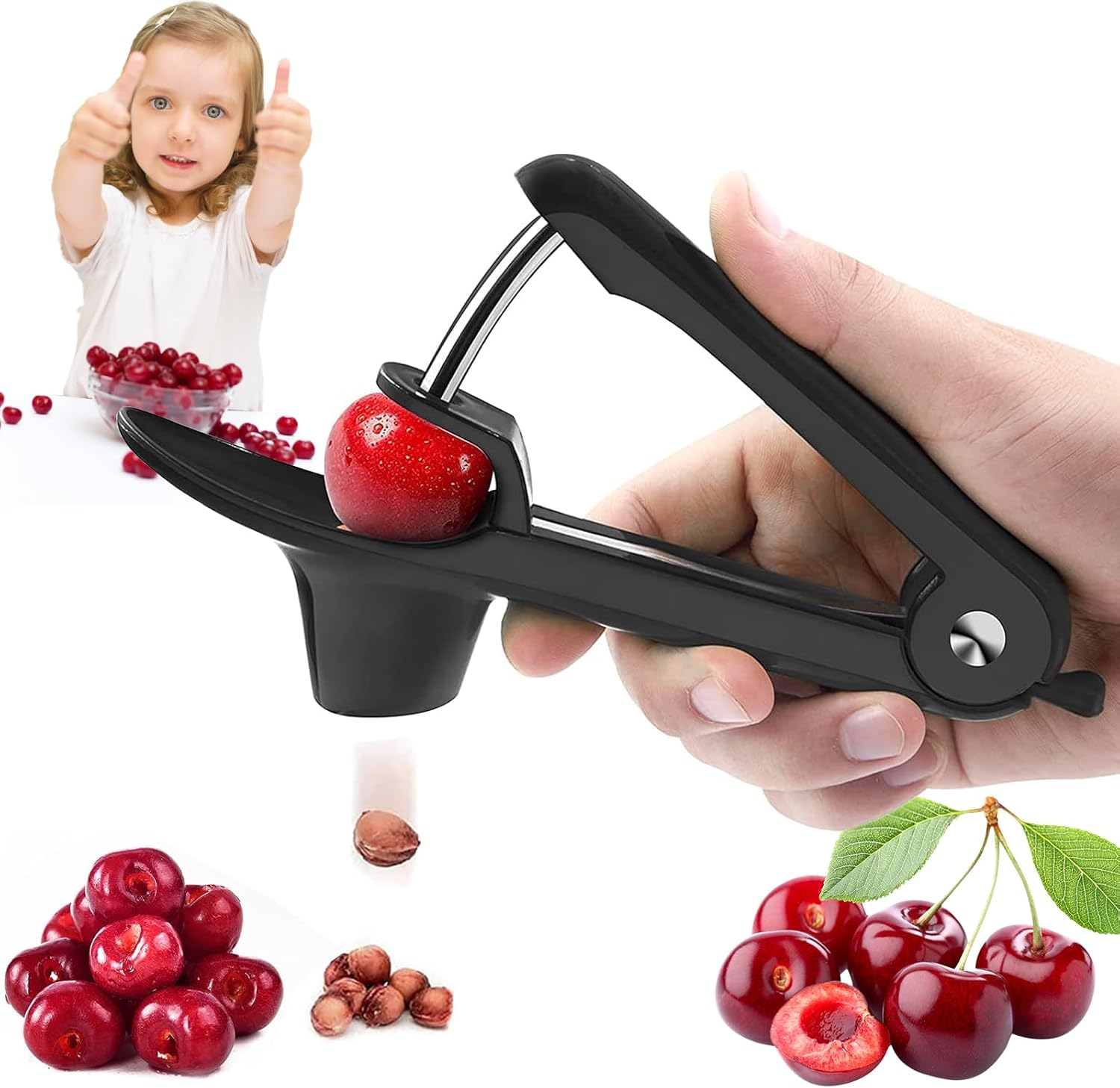 Cherry Pitter Tool 2023 NEW HeavyDuty Stainless Steel