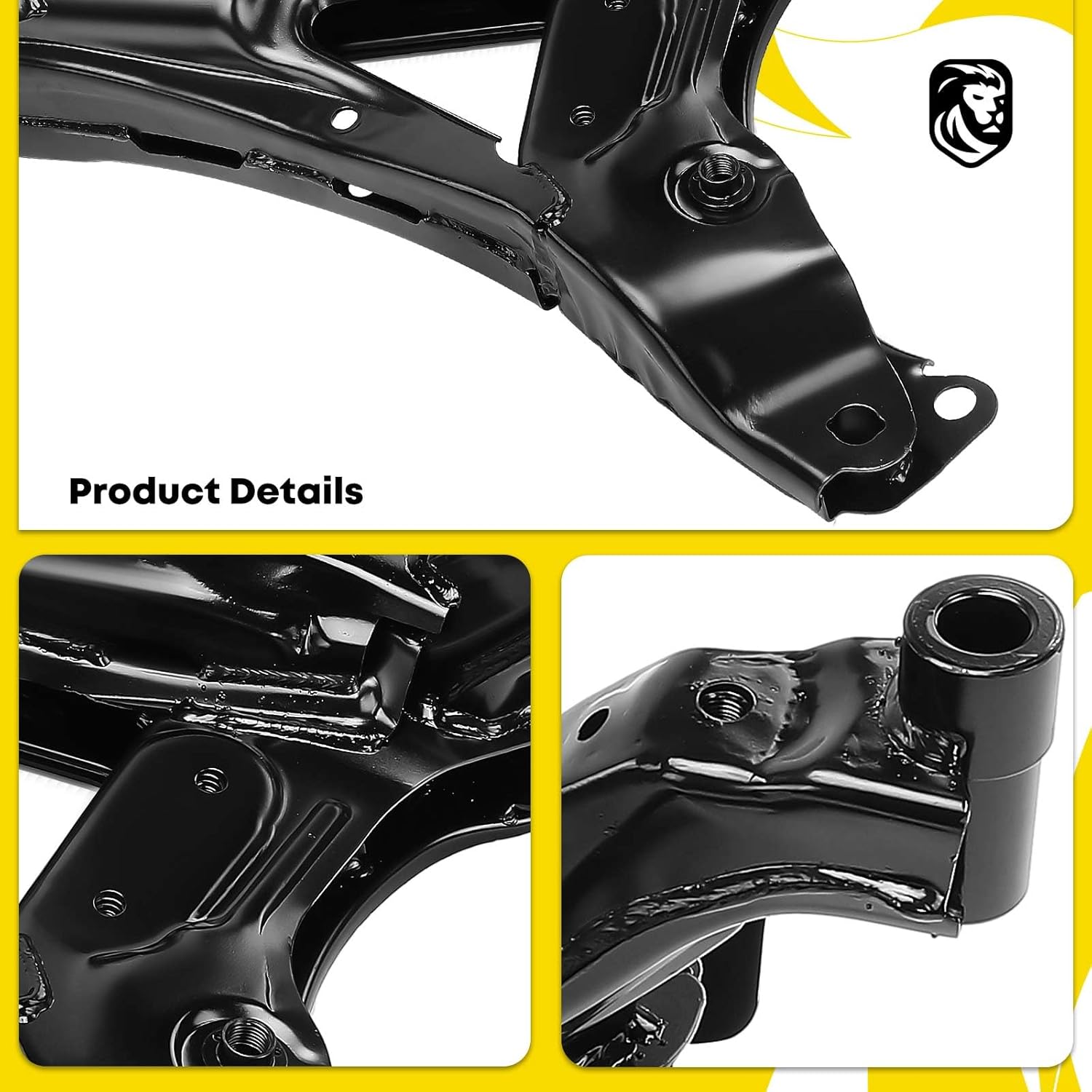 YHTAUTO Front Frame Crossmember Subframe Replacement for Honda HR-V 2016-2022 FWD, Suspension Cross Member Front Engine Cradle