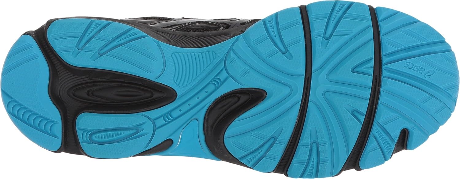 Asics Women's Gel Vanisher Black/Phantom/Island Blue Running Shoe 9.5 B(M) US