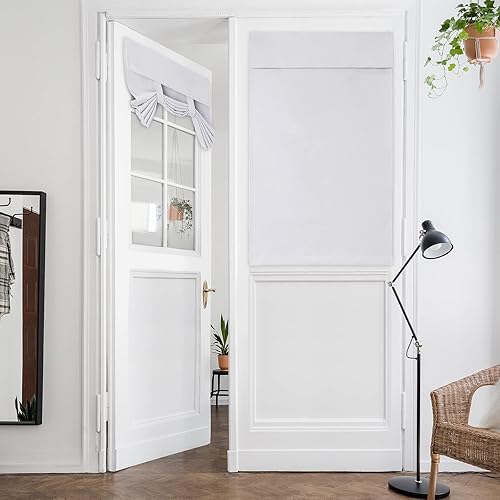 HOMEIDEAS - Cortinas de puerta francesas (2 unidades)