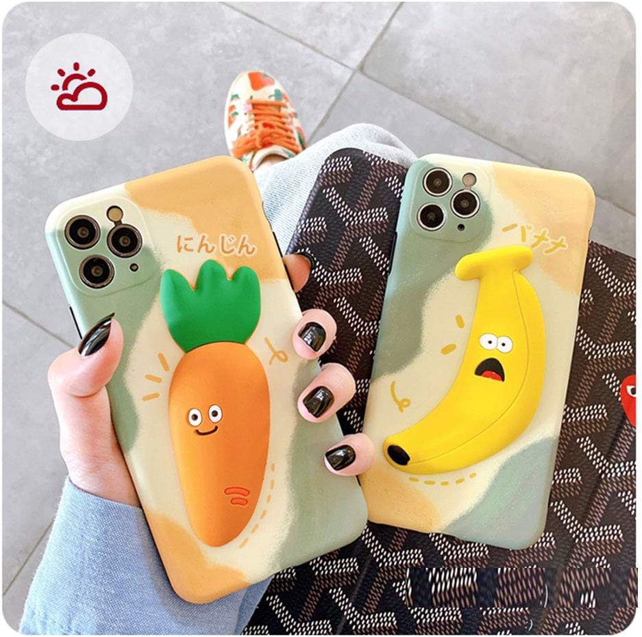 Amazon Co Jp Iphone 7 8 ケース 韓国 かわいい キャラクター おもしろい 3d 果物 可爱 立体効果 耐衝撃 レンズ保護 携帯カバー シリカゲル スマホケース ソフトケース Case 携帯ケース カバー人気 擦り傷防止 アイフォン 専用 カバー プレゼント Iphonex Xs Max Xr Iphone7