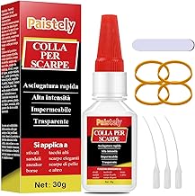 30 g Colle pour Chaussures, Professionnel, Avec Tête Anti-séchage, Colle Chaussures pour Baskets Chaussures en Cuir, Bottes, Sandales
