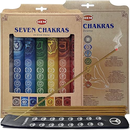 Surtido listo para usar - Paquete de regalo hexagonal de 7 Chakras de TRUMIRI