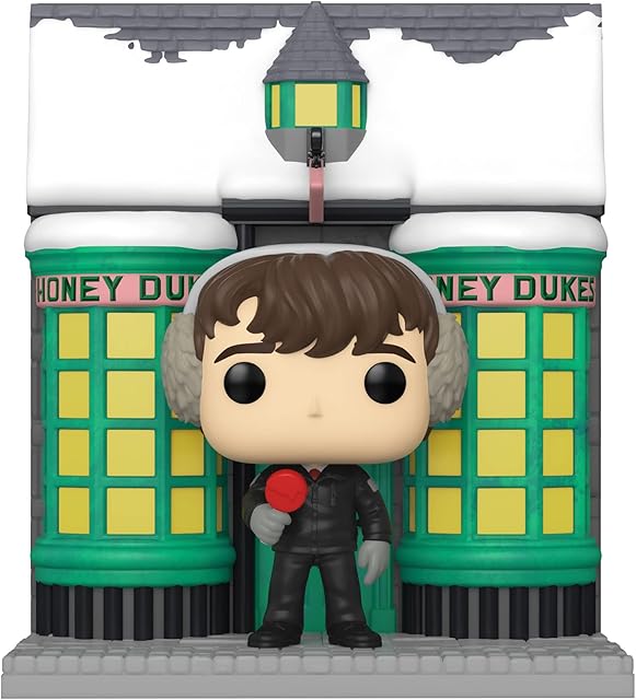 Funko POP Deluxe: Harry Potter Hogsmeade- Honeydukes w/Neville, Multicolor, One Size (65647)