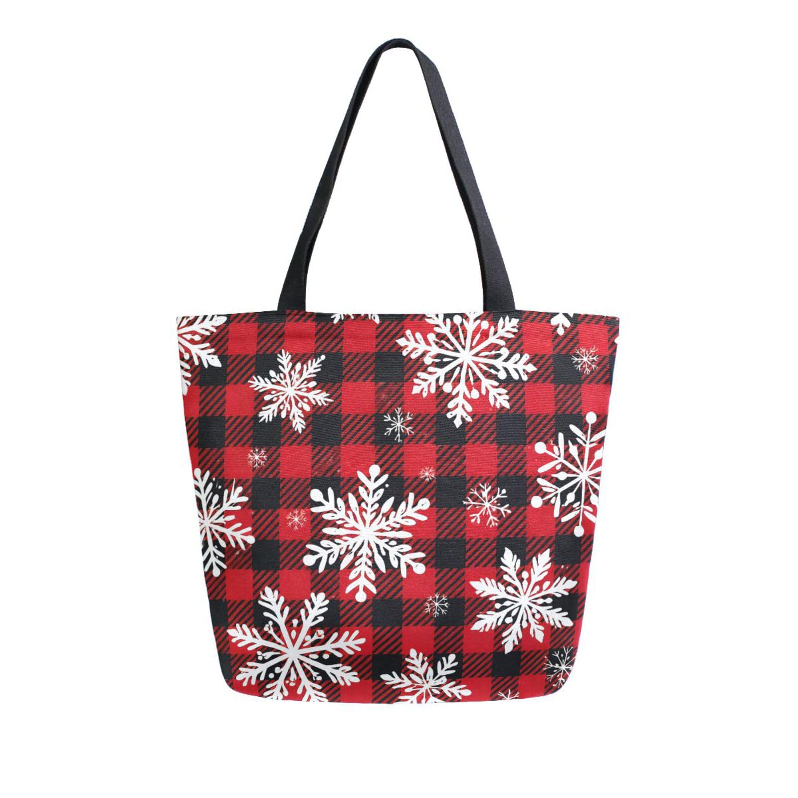 ALAZA Canvas Tote Bag Large Women Casual Shoulder Bag Handbag For Outdoors Holiday Weekender Travel