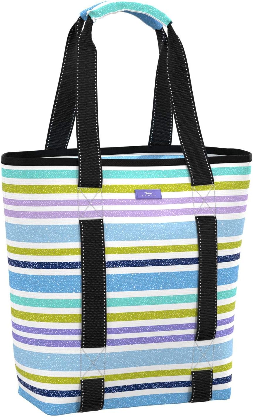 SCOUT Fit Kit Gym Tote Bag, Elastic Band Fits Yoga Mat or Towel, Water Resistant