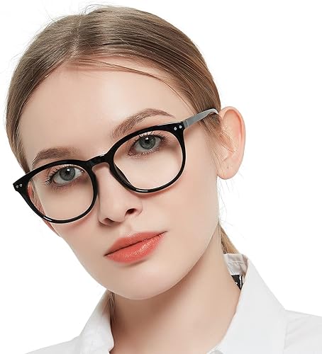 Miniatura 43 de MARE AZZURO Womens Reading Glasses Round Readers Female 0 1.0 1.25 1.5 1.75 2.0 2.25 2.5 2.75 3.0 3.5 4.0 5.0 6.0 (Red 250)