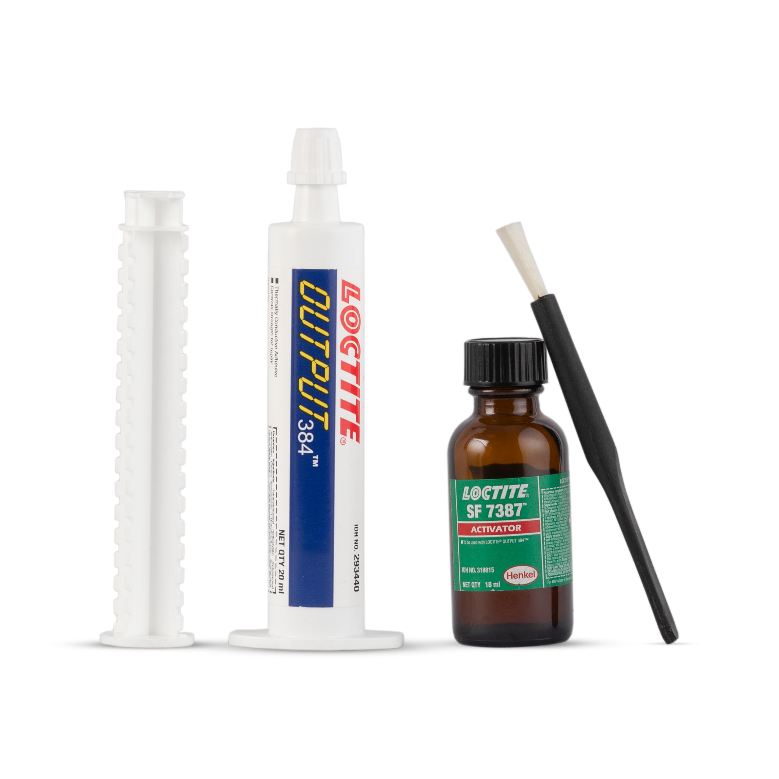 Loctite 384 | 20 ml | thermally conductive for thermal environment | modified acrylic paste adhesive for bonding heat generating components | elrctronic