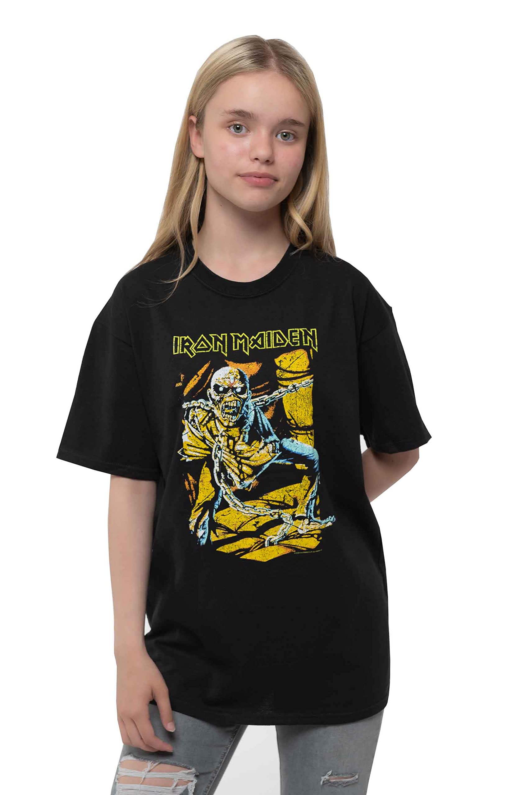 Iron Maiden Kids Piece Of Mind Tee Black