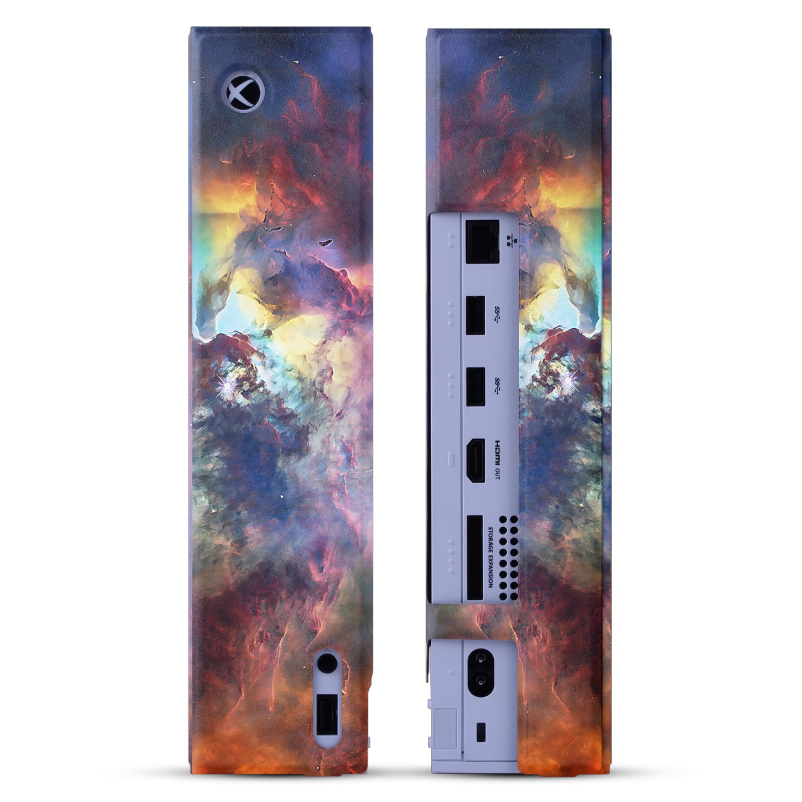 Head Case Designs Sous Licence Officielle Cosmo18 Nébuleuse de la lagune Mix Art Enveloppement De Console De Jeu Et Skins Pour Manette compatible avec Xbox Series S Console & Controller Bundle