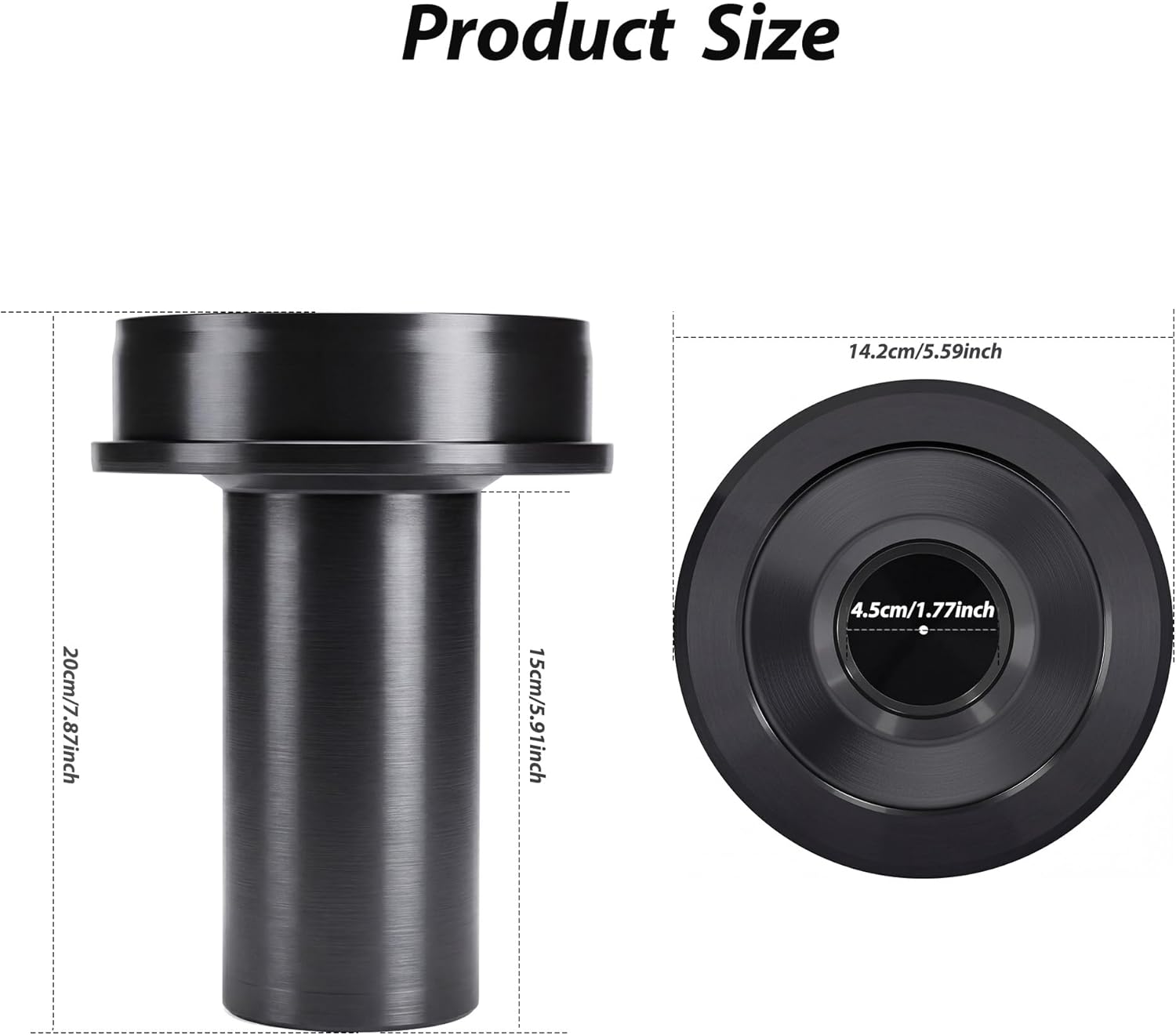 6697 Wheel Knuckle Vacuum Oil Seal Installer Tool, Compatible with Ford 2005-2019 F-250 F-350, Axle Shaft Seal Installer Tool, Automotive Repair Tool