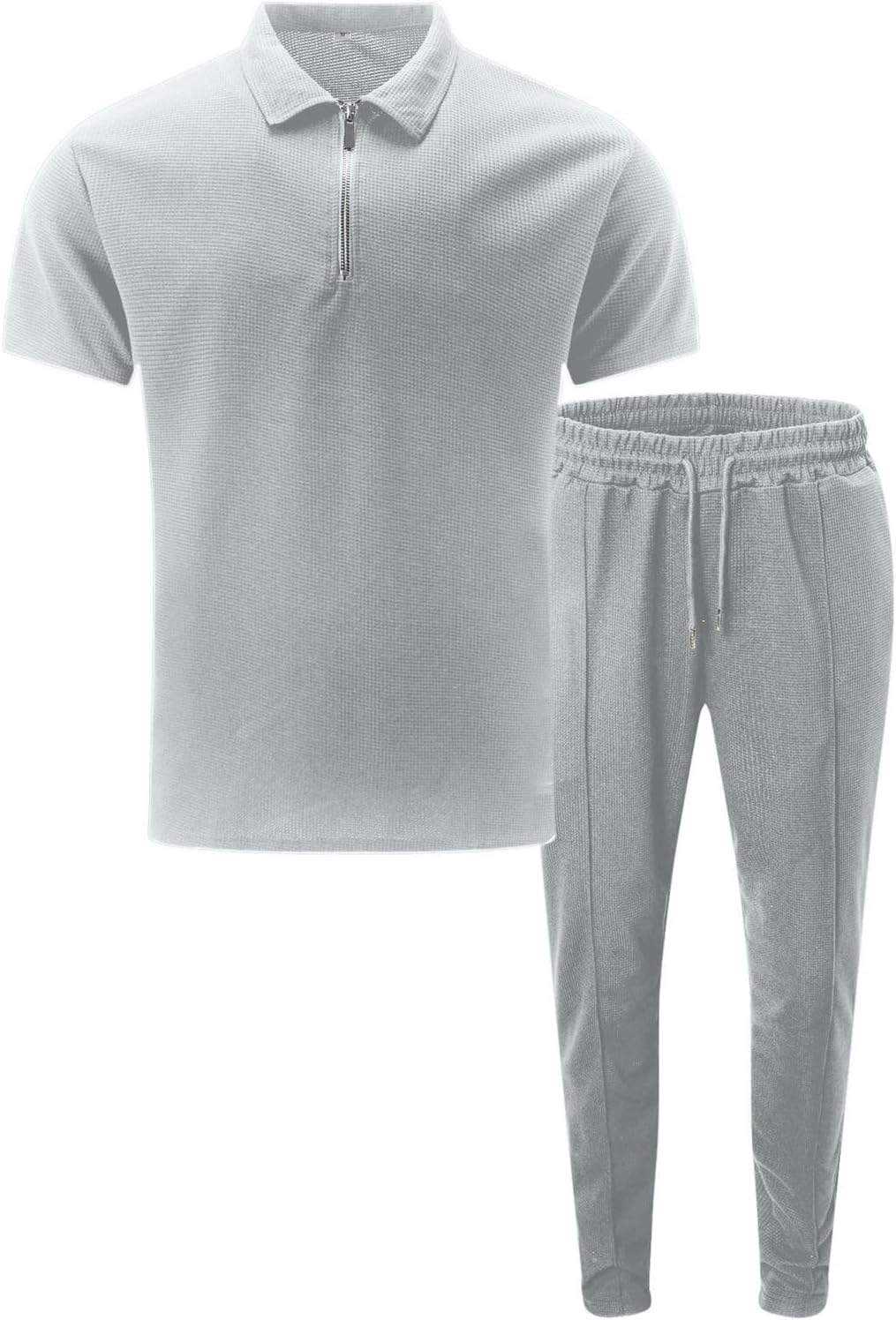 Set Tuta Sportiva Da Uomo, Felpa Con Cappuccio Loungewear Sweatershirt Sport Attivi Corsa Palestra Felpa Da Jogging Top E Pantaloni,Nero,XXL - Foto 11