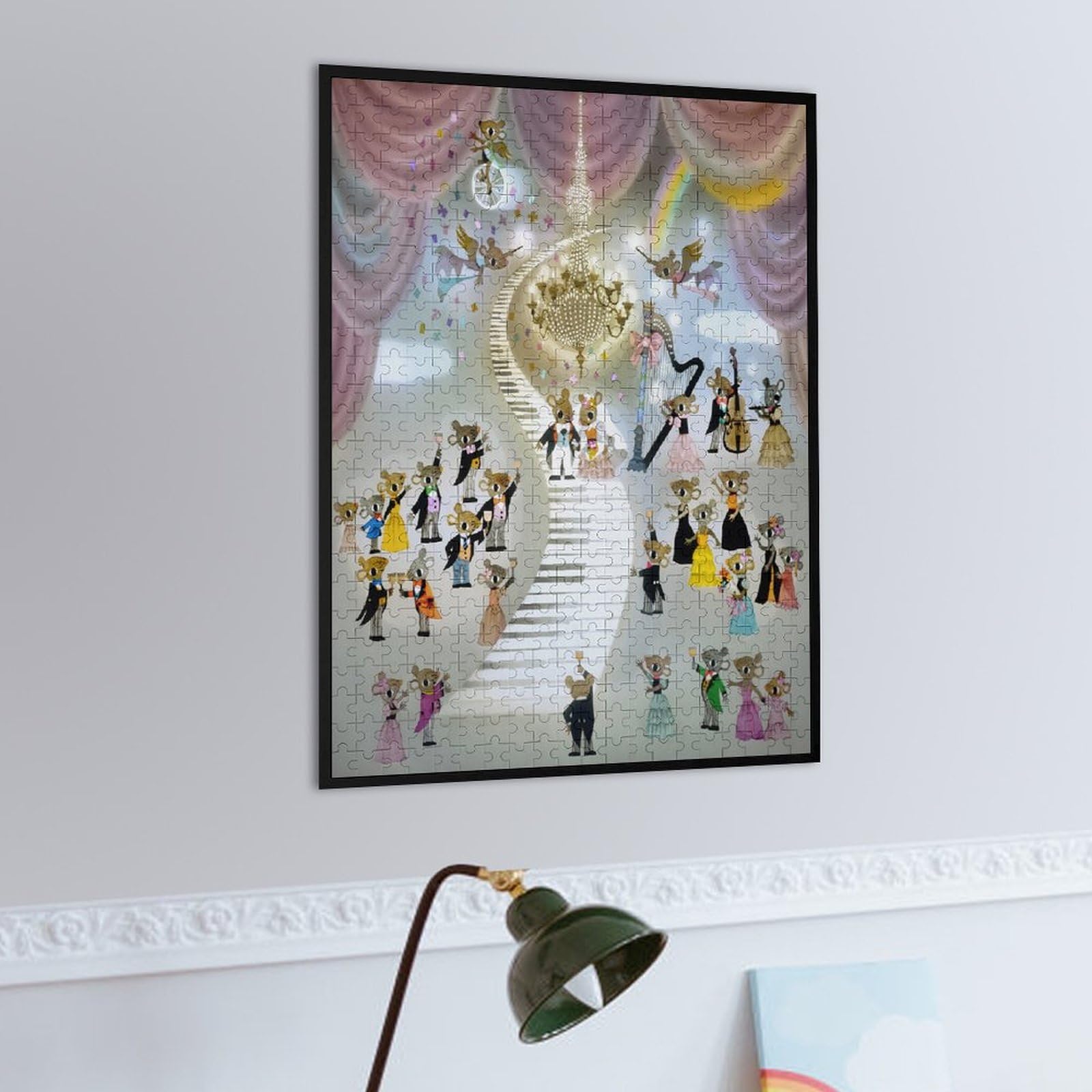 Amazon | 藤城清治 ねずみの吉夢 ジグソーパズル 300/500/1000PCS