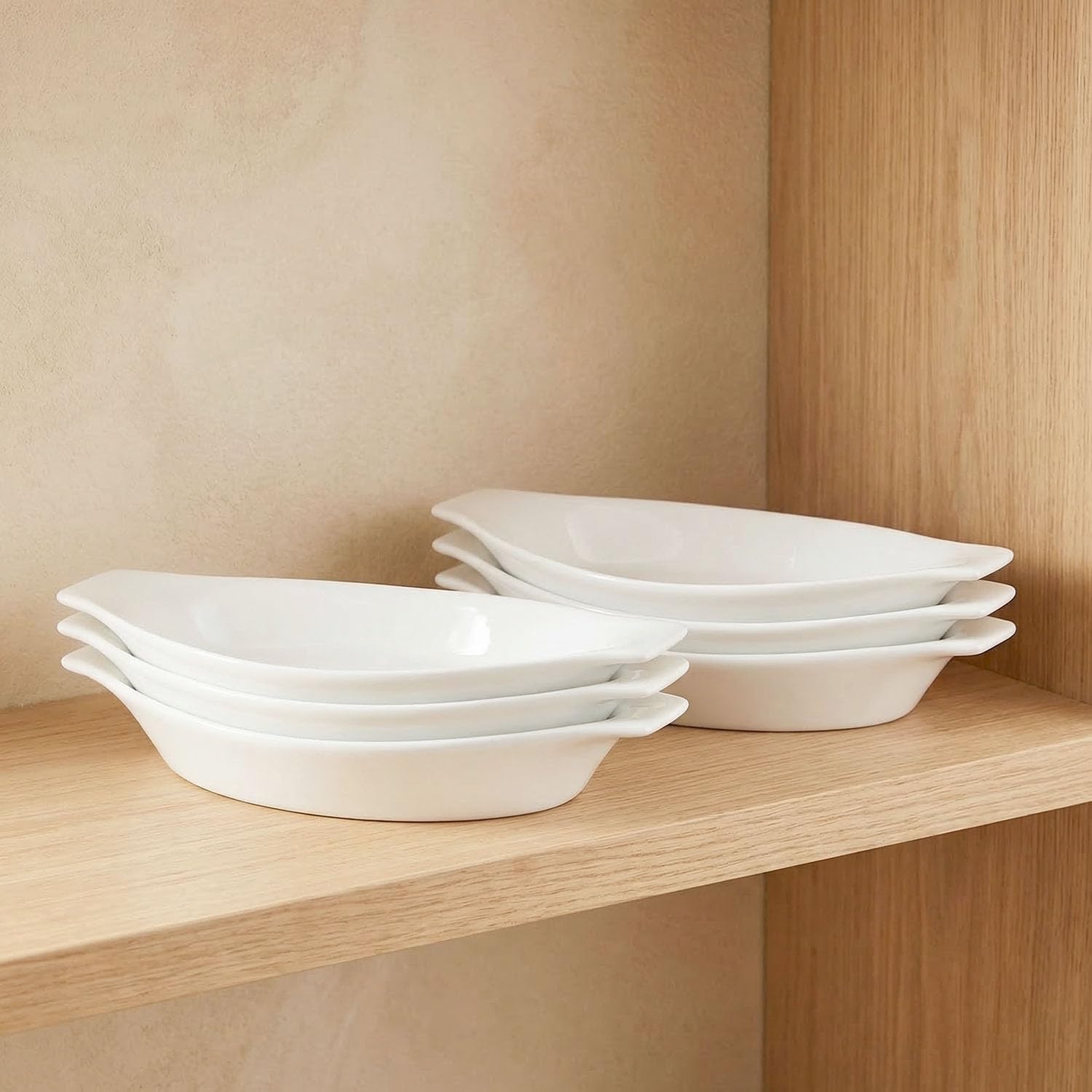 Ceramic Oval Baking Dish Set - 4 Piece -4