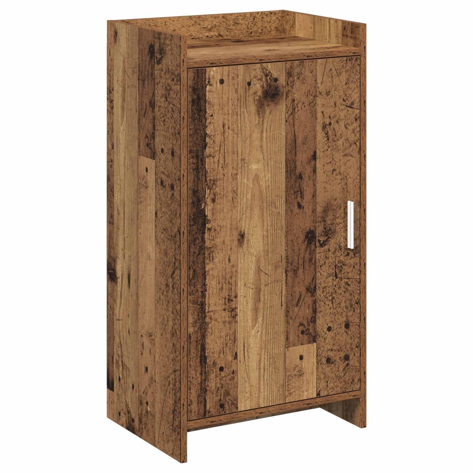 Szafka na buty z drzwiami Antyczne drewno 48 x 36 x 92 cm