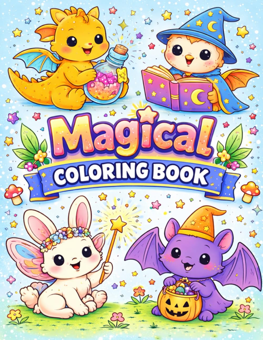 Magical Helper Coloring Book