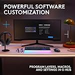 Logitech G512 X 98 Dual SWAP, Hot-Swappable TMR Analog/Mechanical Gaming Keyboard, Tactile, 8K Polling Rate, Custom Actuation 0.1-4.0 mm, Rapid Trigger, LIGHTSYNC RGB, Wired, PC, Mac - Black