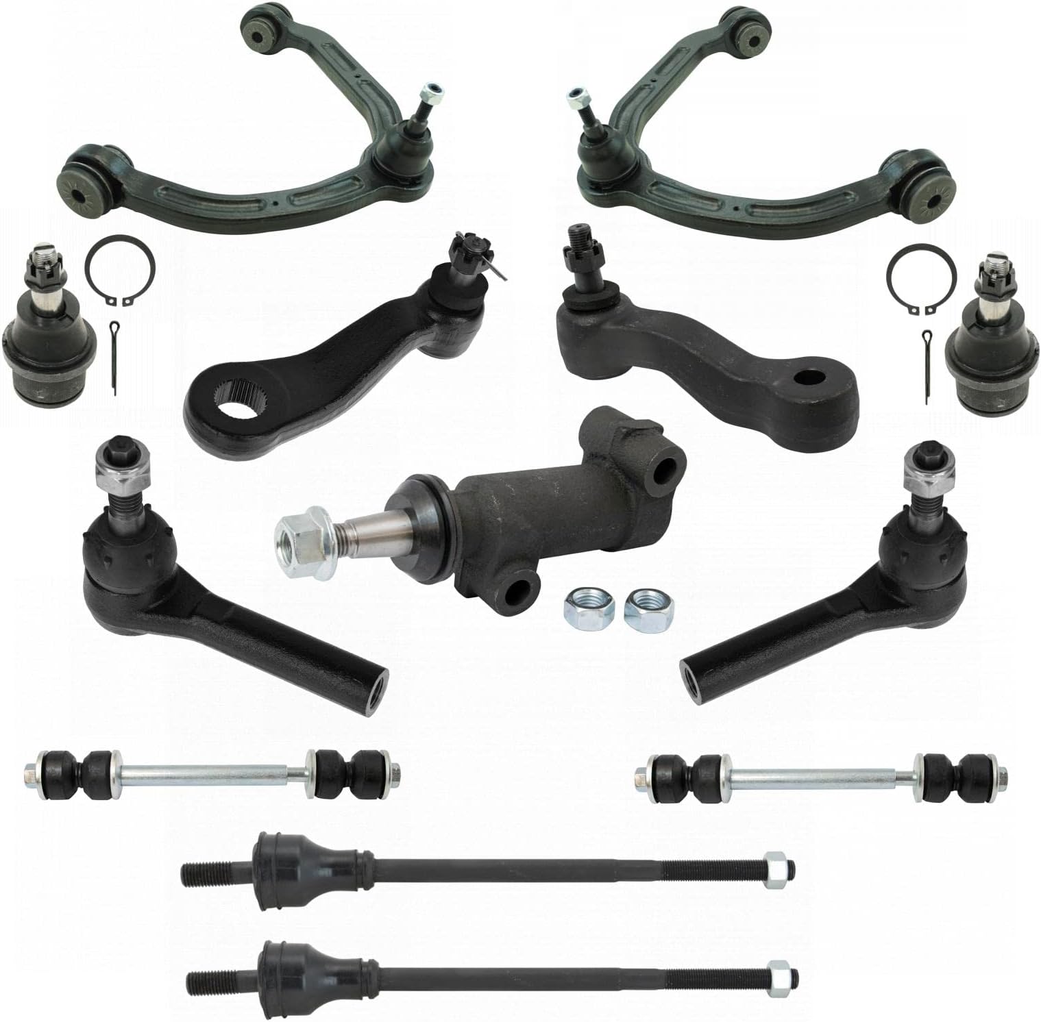 New Suspension Kit for 2003-2019 Chevrolet Express 3500 Front End - 13pcs