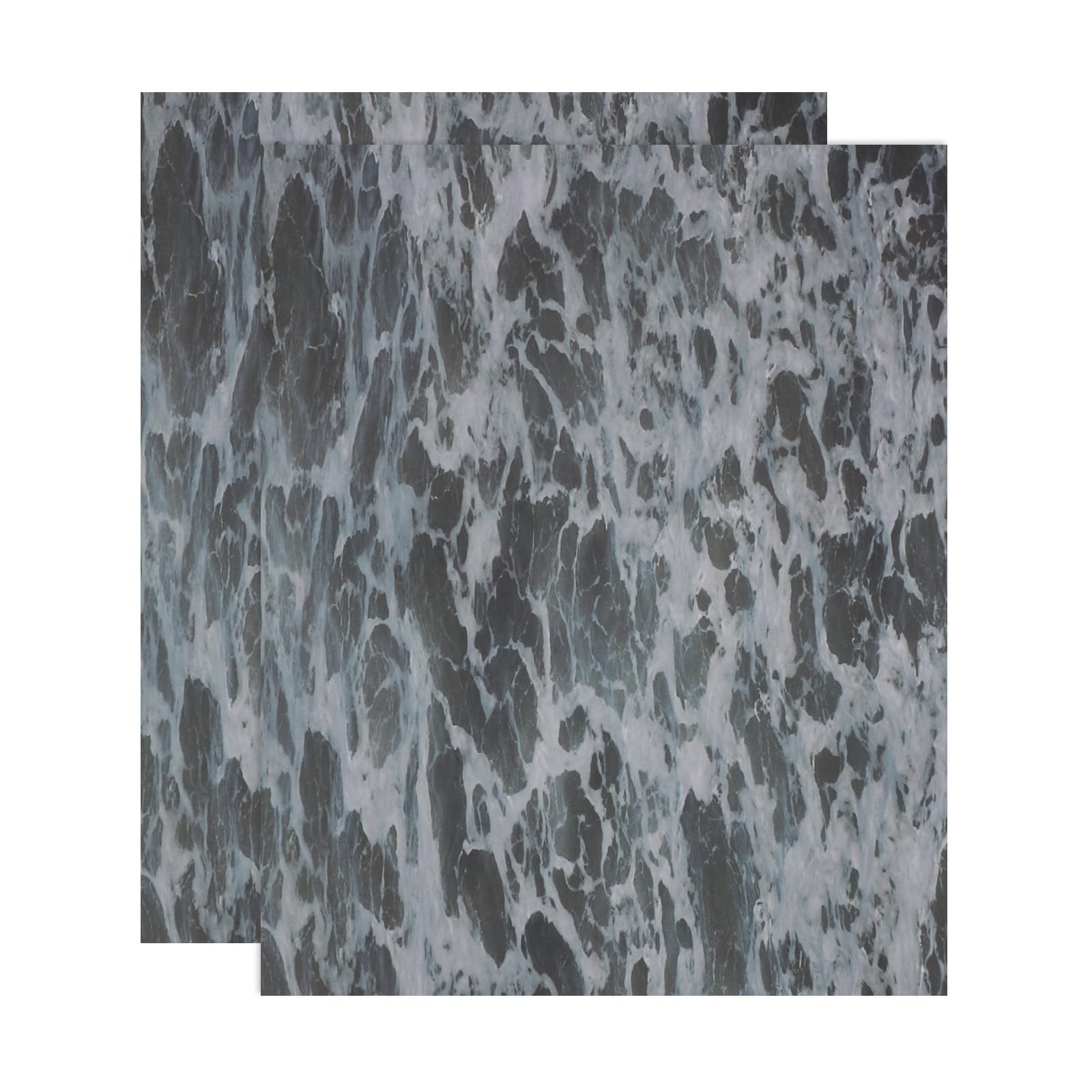 sourcing map 2 Pcs Ripple Water Sticker, Self Adhesive Artificial Water Wave Effect Stickers 11.69"x8.27" Dollhouse Wallpaper Sheets for DIY Dollhouse, Miniature Landscapes, Dark Green