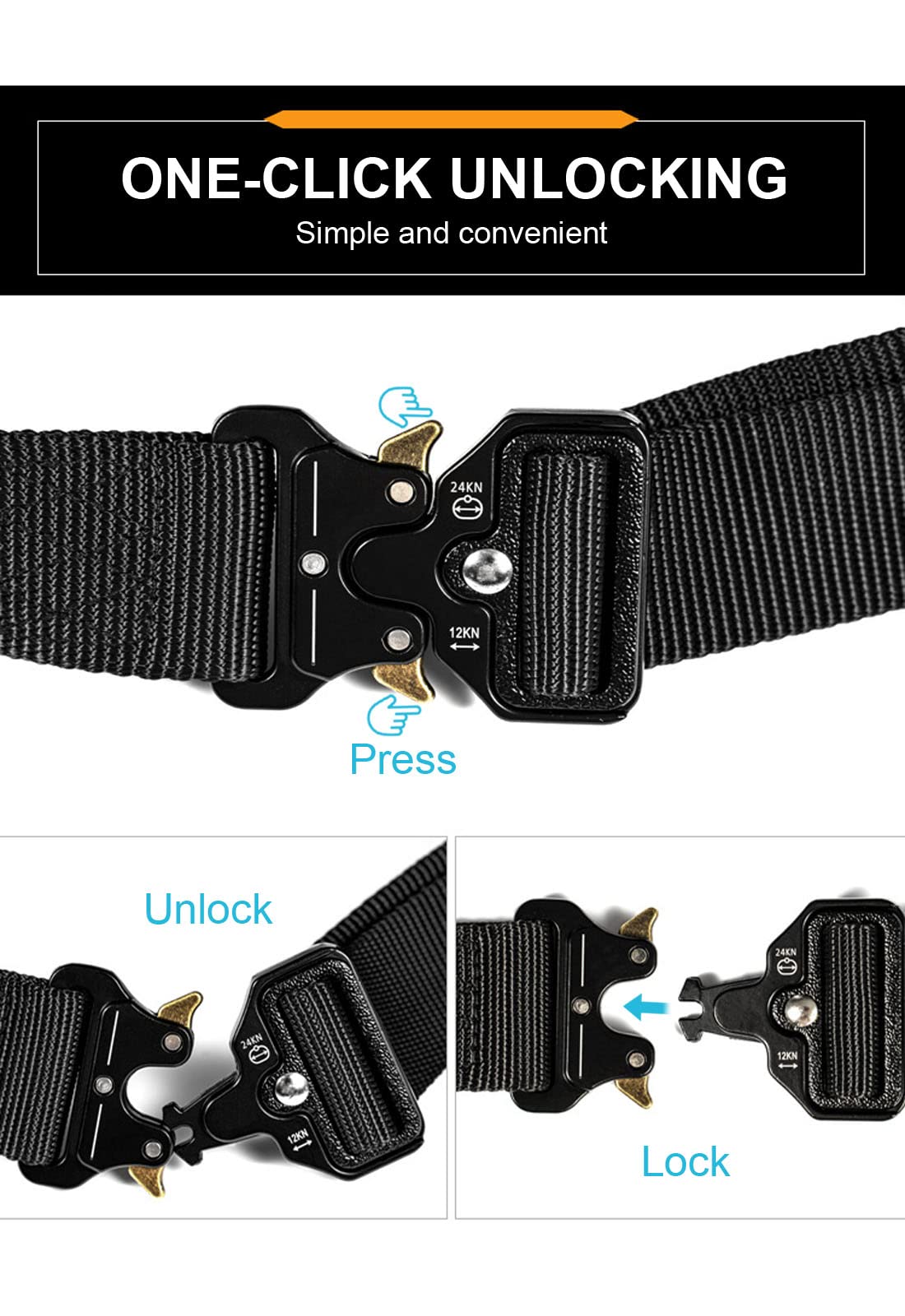 ?????????? Mens Tactical Belt Work Belts For Men 1.5