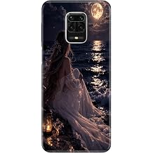 Xiaomi Redmi Note 9 Pro Max ile Uyumlu K l f, Seni Beklerwen Temal  Desenli, Darbe Emici Silikon