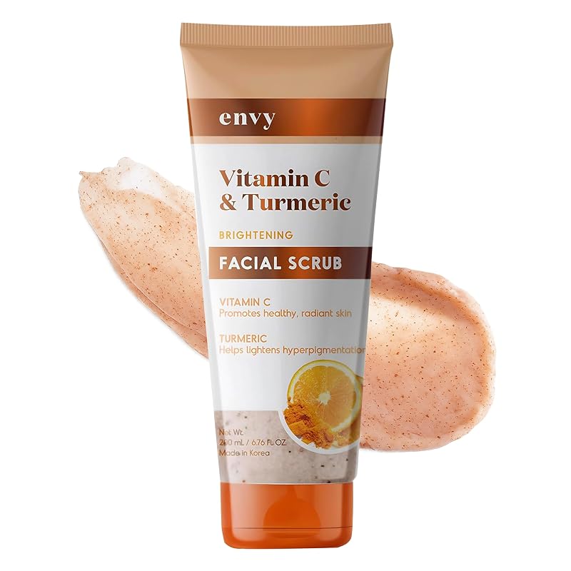 Esfoliante facial Envy com vitamina C e cúrcuma, 200 mL