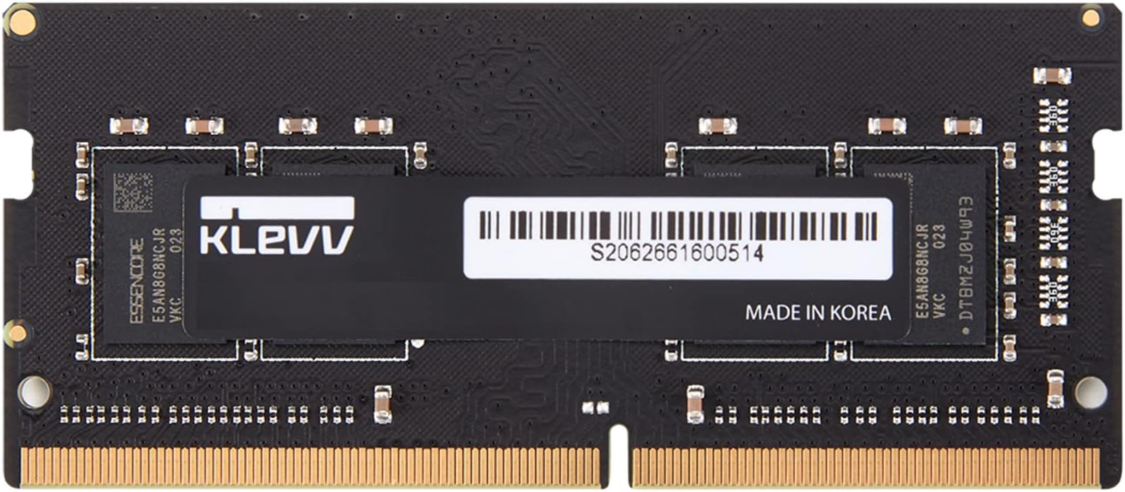 - KLEVV DDR4 16GB (1x16GB) 3200MHz CL22 1.2V SODIMM Laptop Ram Memory SK Hynix Chip (KD4AGSA80-32N220A)