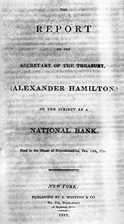 Hamilton Report 1790 NThe Report Of The Secretary Of The Treasure (Alexander Hamilton) On The Subject Of A National Bank 1790 Poster Print by (18 x 24)