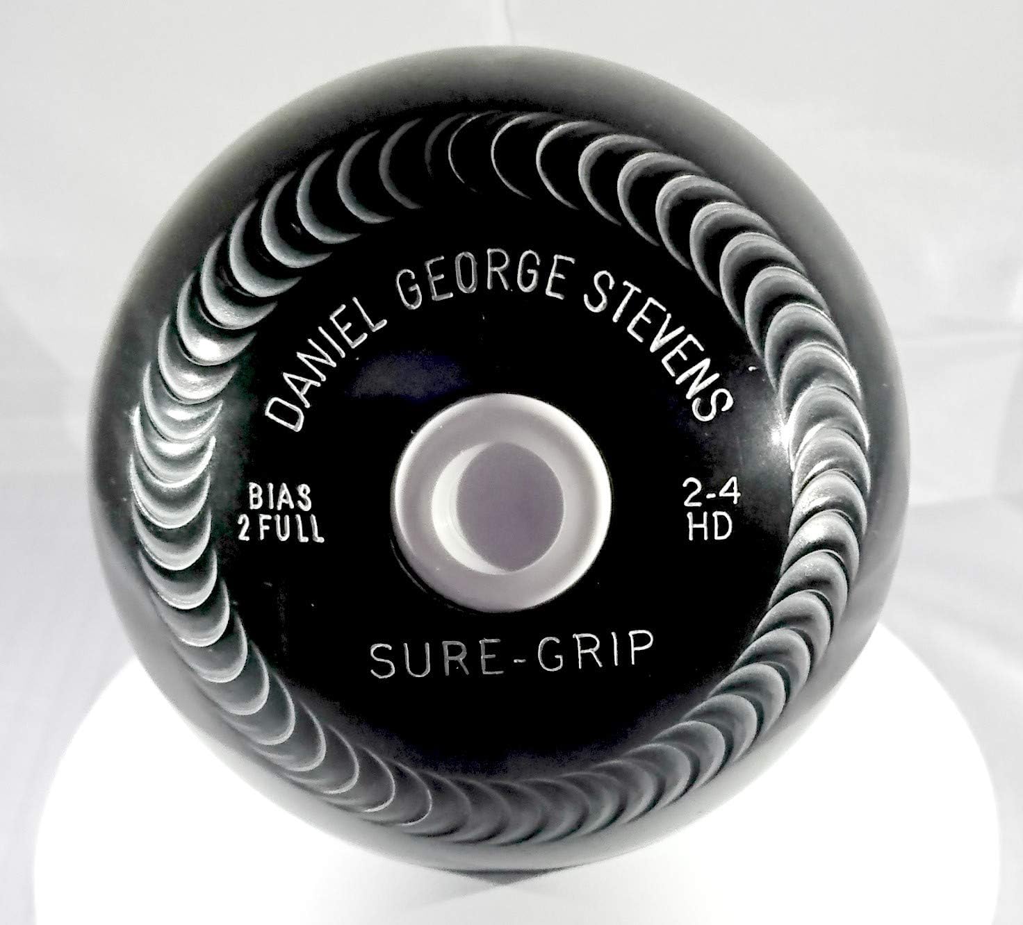 Bowling Bowling Balls Stevens Standard Density Sure Grip Black Crown