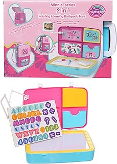 مجموعة ميني ماوس للرسم والتلوين للأطفال، مجموعة فنية إبداعية، مناسبة للأعمار من 3 سنوات فما فوق