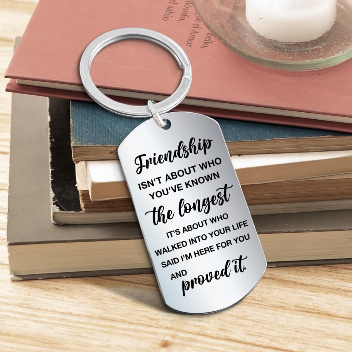 Friendship Gifts for Women Friends, Friendship Keychain Christmas Birthday Gifts for Best Friend Besties BFF - Image 4