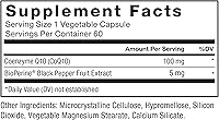 Vista 6 de Force Factor CoQ10 100 mg, suplemento de salud cardíaca de coenzima Q10 con absorción mejorada, Coq 10 de grado premium, vegano, sin lácteos, sin
