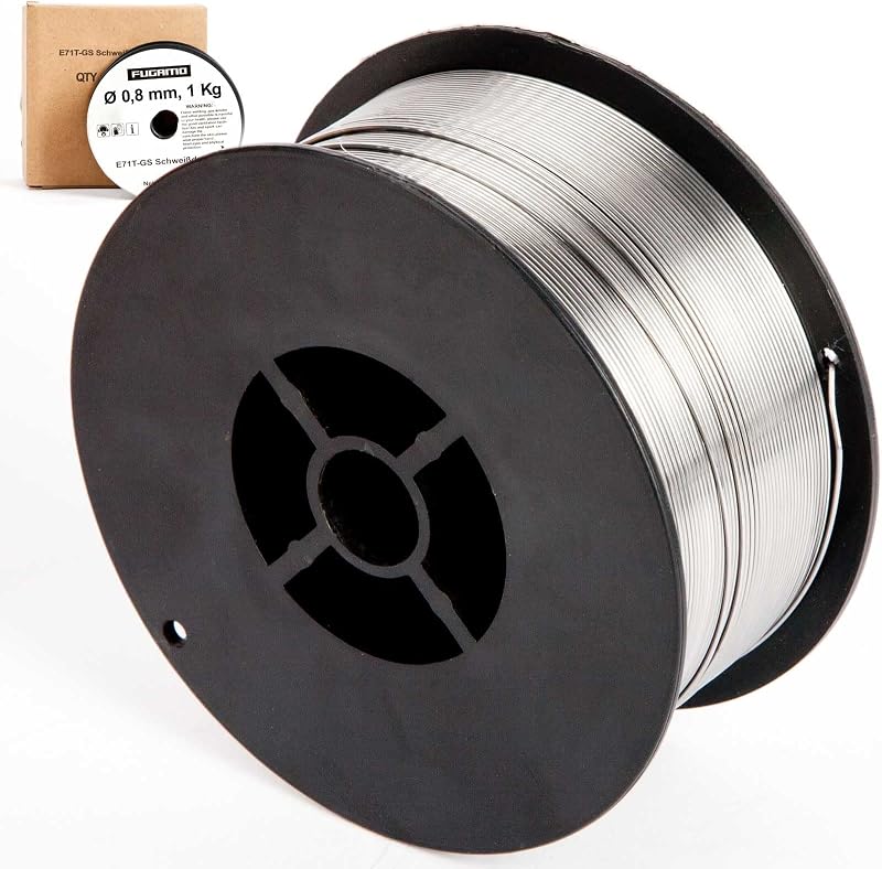 Hafeehoo 0,8 mm Fogyóanyag Hegesztődrót 1 kg E71T-GS MIG Géphez Fluxmagos