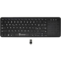 TECHMADE Tastiera Wireless con Touchpad Multidirezionale