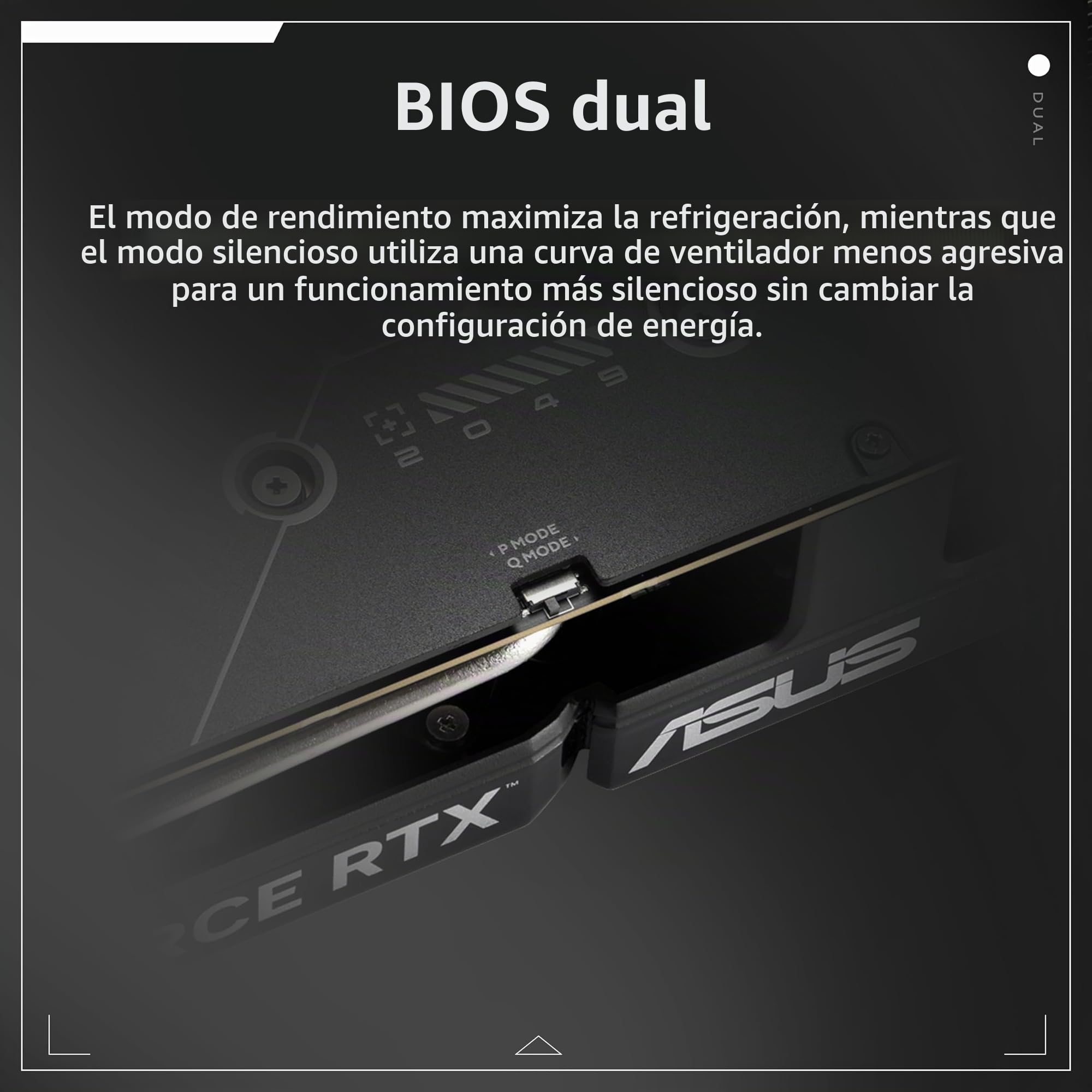 ASUS Dual GeForce RTX™ 5060 Ti 16GB GDDR7 OC Edition (PCIe 5.0, 16GB GDDR7, DLSS 4, HDMI 2.1b, DisplayPort 2.1b, diseño de Ranura de 2.5, Ventilador de tecnología axial, tecnología de 0dB y más)