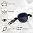 Vandorla 6 Pcs Eye Patch, Adjustable Eyepatch for Left and Right Eye, Medical Eye Patches for Adults and Kids Lazy Eye Pirate Costume, 6 Colors