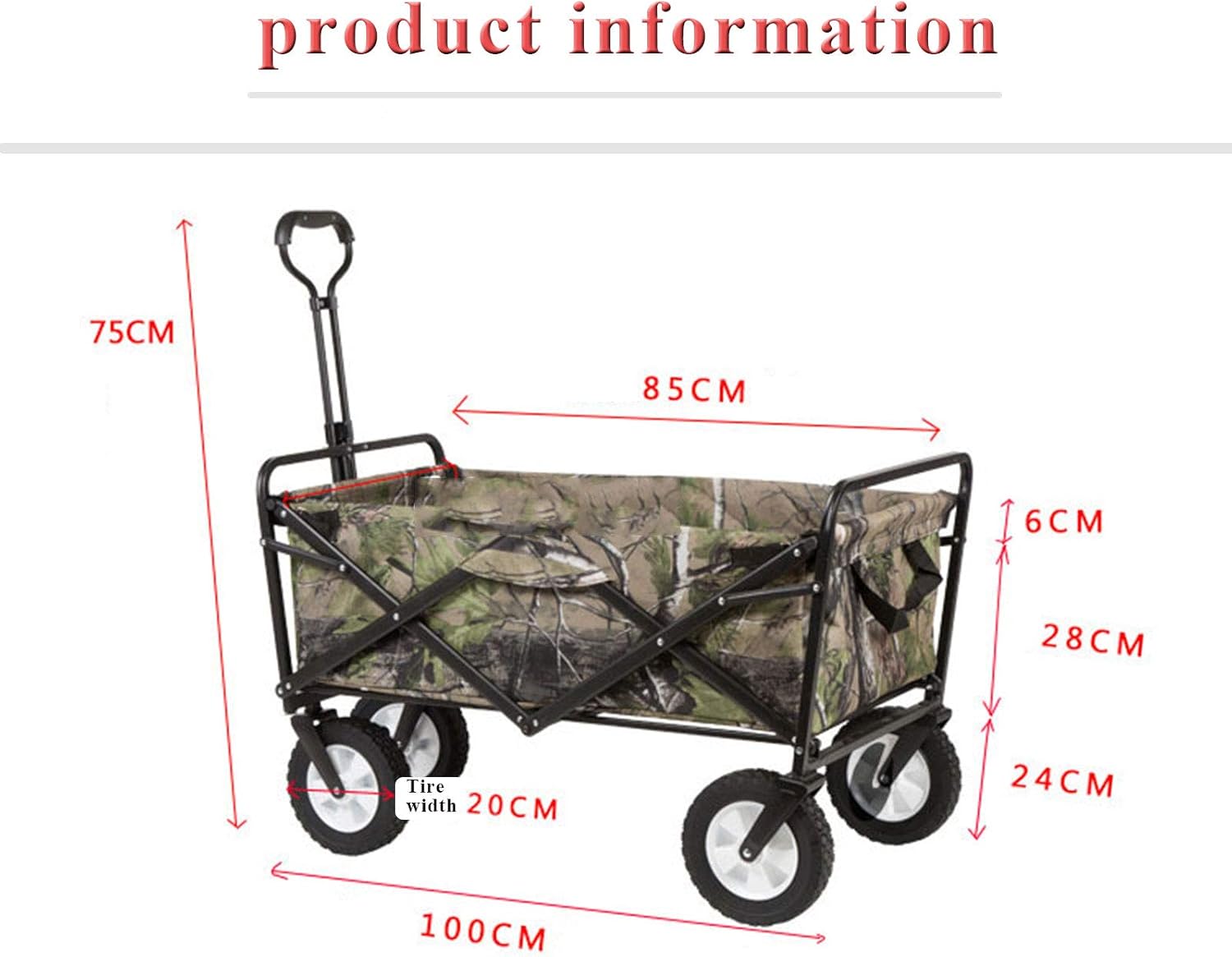 Pet Trailer Foldable Pet Trailer Camping Ground Pet Trailer Household Portable Outdoor Trolley Pet Trailer