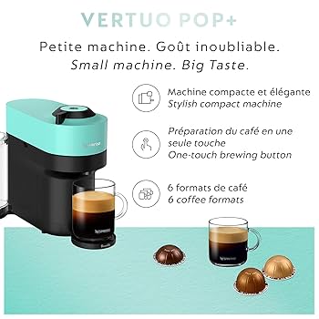 NESPRESSO VERTUO POP+ エスプレッソマシン (購入特典付き) NESPRESSO VERTUO POP+ エスプレッソマシン (購入特典付き)