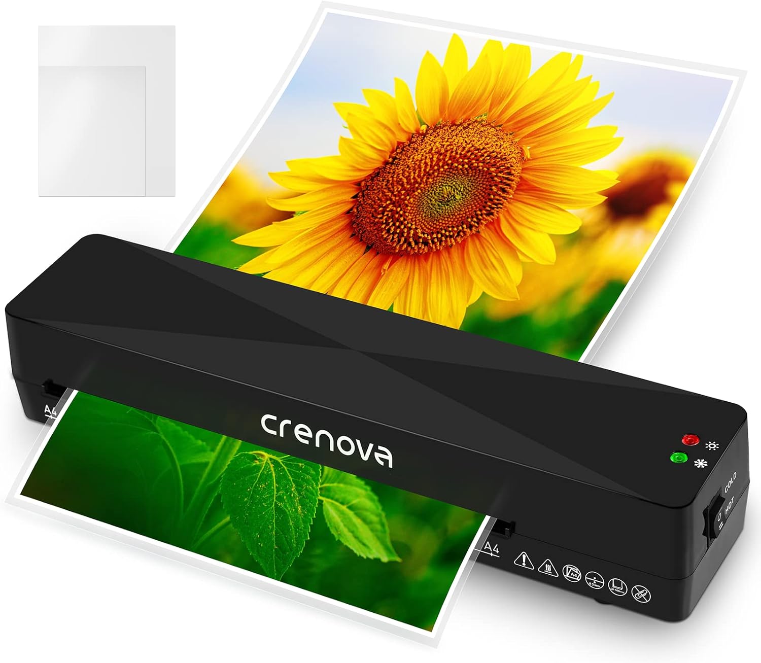 Crenova A4 Laminator Machine 4 in 1 Personal Desktop Hot