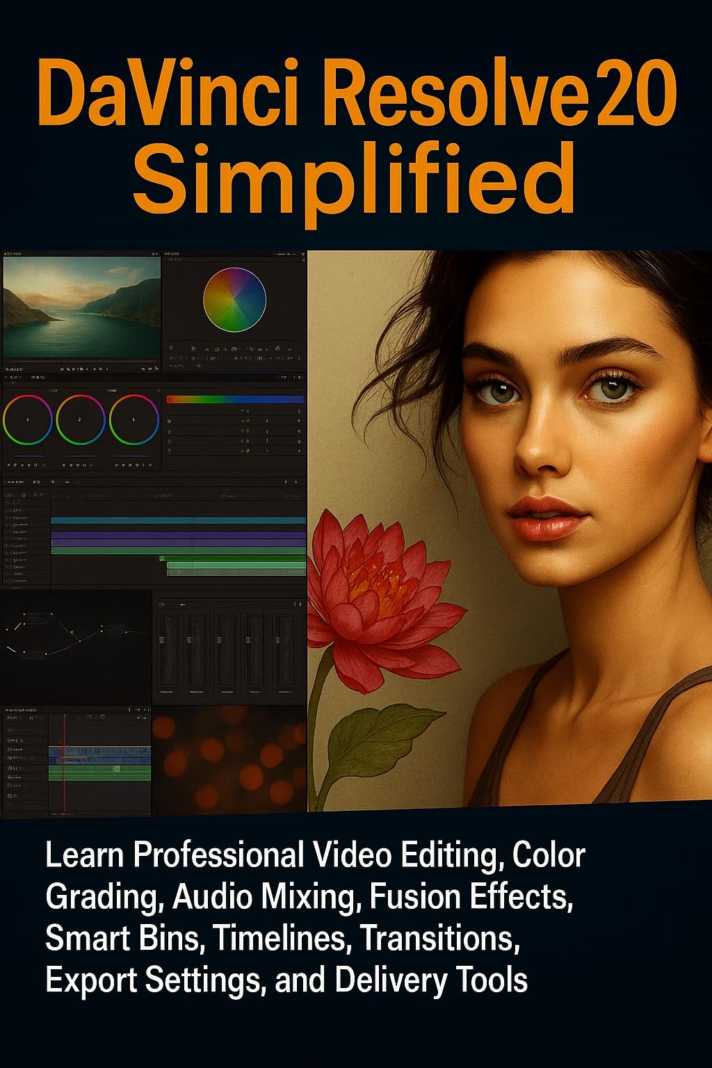 Guide DaVinci Resolve 20 en anglais sur le montage vidéo de la timeline aux réglages d'export