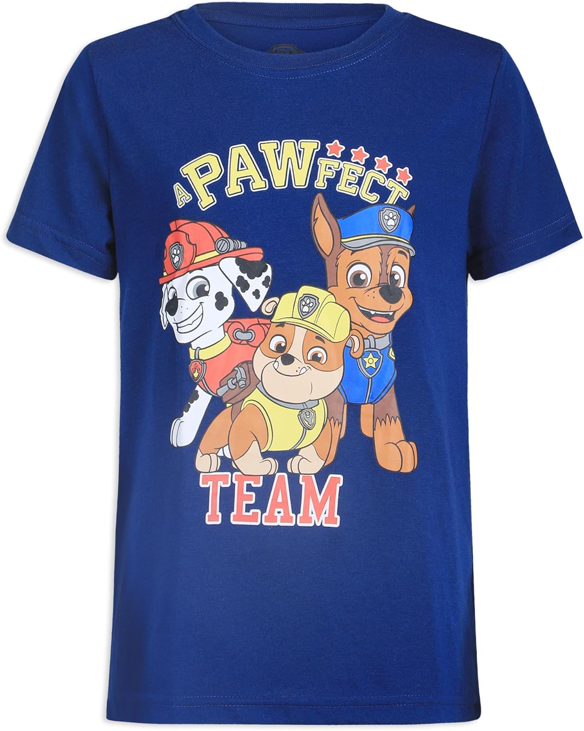 Paw Patrol Nickelodeon Chase Marshall and Rubble Boys 3 Pack T-Shirts for Toddler and Little Kids - Image 6