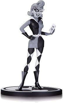 DC Collectibles Batman Black and White Harley Quinn Statue by Paul Dini