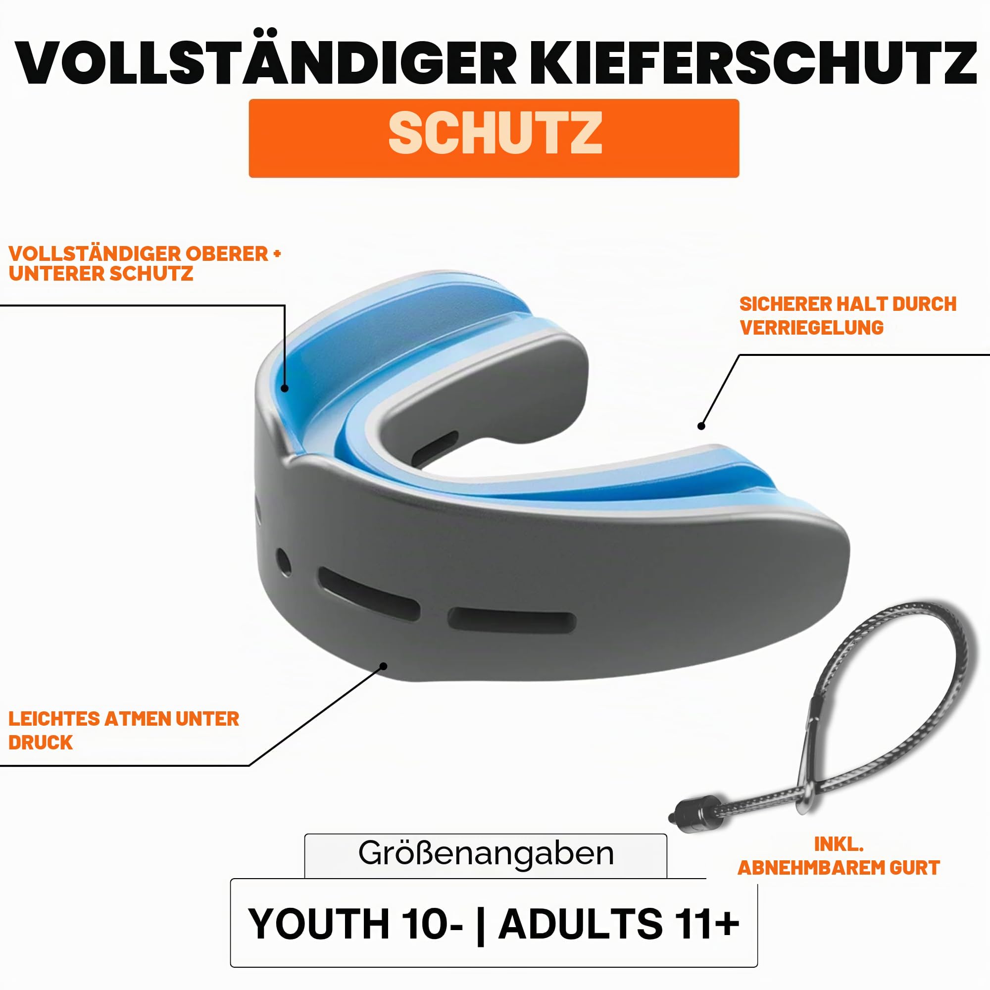 Shock Doctor Nano Double Mundschutz