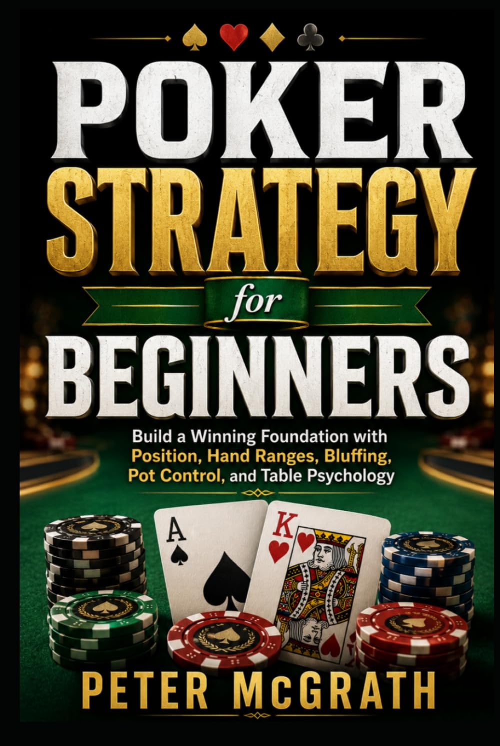 Poker Strategy for Beginners: Build a Winning Foundation with Position, Hand Ranges, Bluffing, Pot Control, and Table Psychology (Casino Games Mastery)