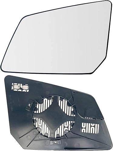Acadia - Espejo de cristal con calefacción lateral del conductor compatible con GMC Acadia Limited Saturn Outlook Chevy Traverse Power espejo